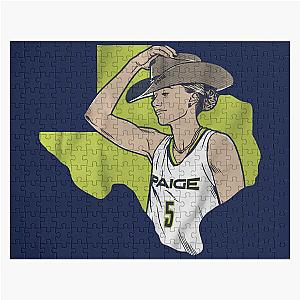 Paige Bueckers Cowboy Jigsaw Puzzle