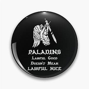 Gifts For Women Paladins Funny Graphic Gifts Pin