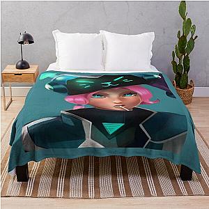 Raeve Maeve Paladins candy Throw Blanket