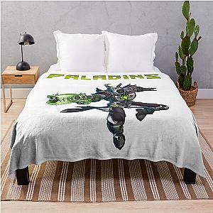 Music Retro Paladins Funny Graphic Gift Throw Blanket