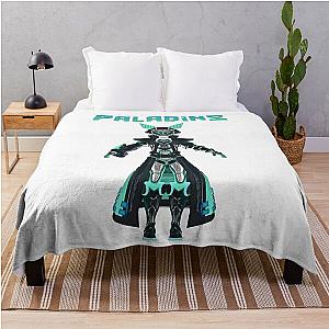 Retro Paladin Paladins Awesome For Movie Fan Throw Blanket