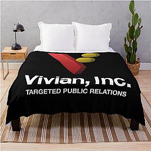 Funny Men Vivian Paladins Champion Logo Gifts For Music Fans Throw Blanket