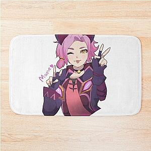 Cute meave,paladins champions Bath Mat