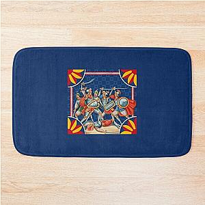 The Battle of the Sicilian Paladins Bath Mat