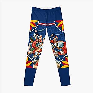 The Battle of the Sicilian Paladins Leggings