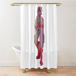 Cristion Wolf Paladins Shower Curtain