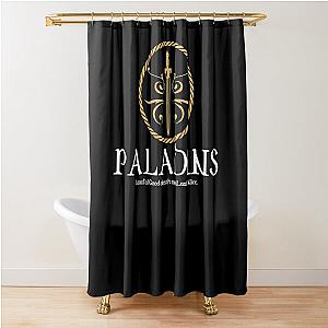 Funny Gift Paladin Paladins Tabletop Retro Wave Shower Curtain