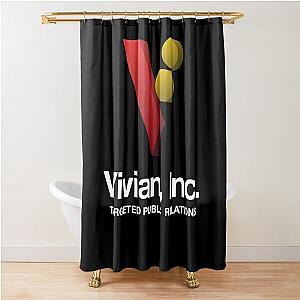 Funny Men Vivian Paladins Champion Logo Gifts For Music Fans Shower Curtain