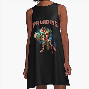 Great Model Paladins Cool Graphic Gift A-Line Dress