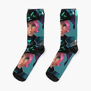 Raeve Maeve Paladins candy Socks