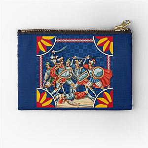 The Battle of the Sicilian Paladins Zipper Pouch