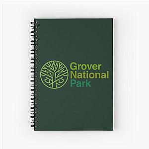 Grover (dark) Paladins Champion Logo Spiral Notebook