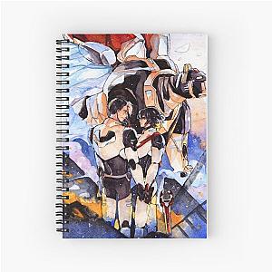 Black Paladins Spiral Notebook