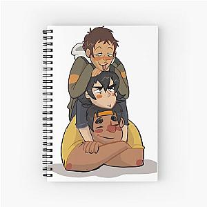 Primary Color Paladins Spiral Notebook