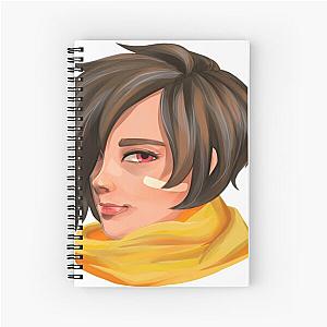 Kinessa from Paladins Spiral Notebook