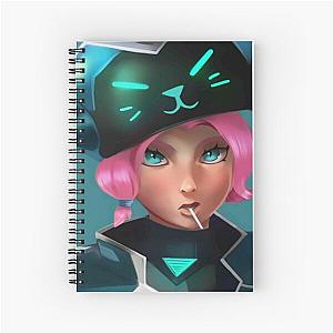 Raeve Maeve Paladins candy Spiral Notebook