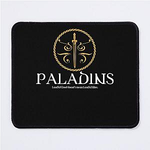 Funny Gift Paladin Paladins Tabletop Retro Wave Mouse Pad