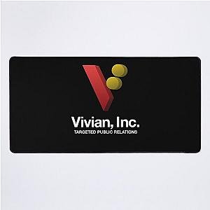 Funny Men Vivian Paladins Champion Logo Gifts For Music Fans Desk Mat