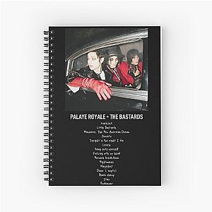 Palaye Royale Tracklist Poster Spiral Notebook