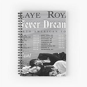 palaye royale fever dream tour design Spiral Notebook