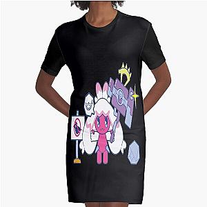 Palworld Graphic T-Shirt Dress