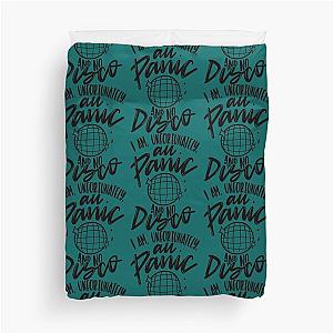 I am, Unfortunatly, All Panic and No Disco Duvet Cover