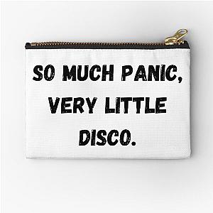 So Much Panic, Very Little Disco. Zipper Pouch