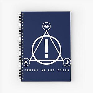 don-t panic in the disco   Spiral Notebook