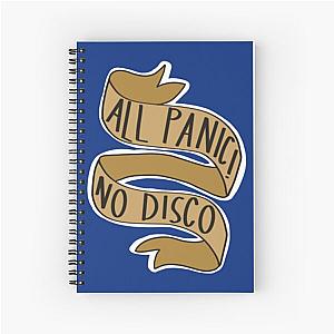 All Panic! No Disco Spiral Notebook