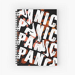 Panic Panic Panic Panic! Spiral Notebook