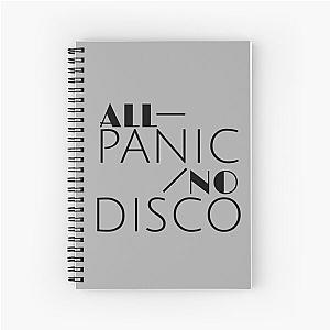 All panic no disco Spiral Notebook