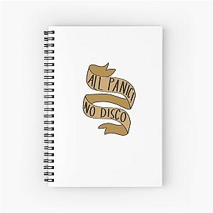 All Panic! No Disco Spiral Notebook