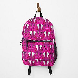 Pink cute geometric cats pantera Backpack RB2611