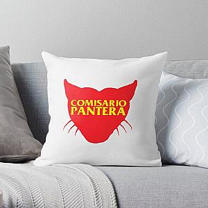 comisario pantera Throw Pillow RB2611