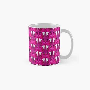 Pink cute geometric cats pantera Classic Mug RB2611