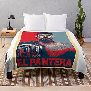 Yair Rodriguez el pantera Throw Blanket RB2611