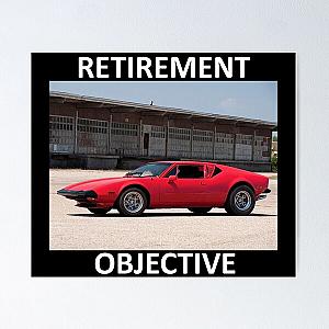 RETIREMENT OBJECTIVE RED PANTERA Poster RB2611