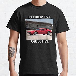 RETIREMENT OBJECTIVE RED PANTERA Classic T-Shirt RB1110