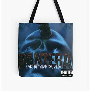Alternative Cover Album Musical  Pantera rock band 003 Poster All Over Print Tote Bag RB1110