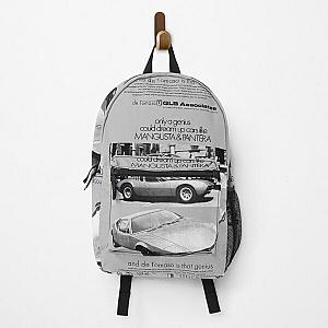 DE TOMASO PANTERA / MANGUSTA - ADVERT Backpack RB1110
