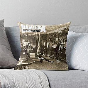 Alternative Cover Album Musical  Pantera rock band 004 Poster Throw Pillow RB1110