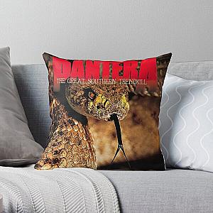 Alternative Cover Album Musical  Pantera rock band 005 Poster Throw Pillow RB1110