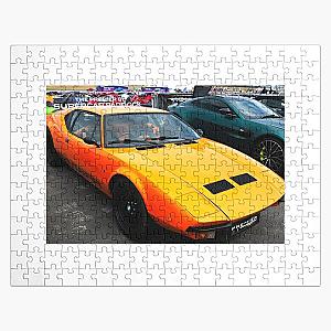 Classic De Tomaso Pantera in Orange Jigsaw Puzzle RB1110