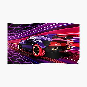 1980 Pantera Car Artwork Merchandise Poster RB1110