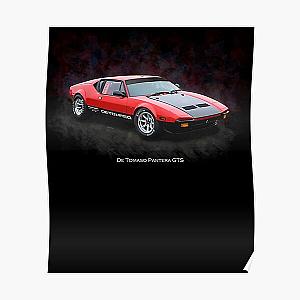 1972 De Tomaso Pantera GTS  Poster RB1110