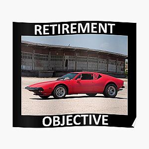 RETIREMENT OBJECTIVE RED PANTERA Poster RB1110