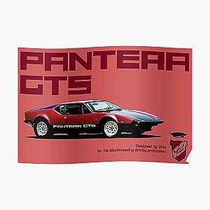 DE TOMASO PANTERA GTS Poster RB1110