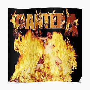 Alternative Cover Album Musical  Pantera rock band 001 Poster Poster RB1110