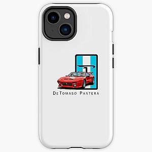 Red De Tomaso Pantera iPhone Tough Case RB1110