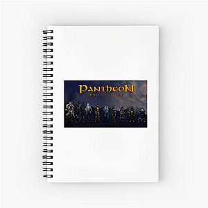 Pantheon Rise of the Fallen Merch Pantheon Rise Of The Fallen Notebook